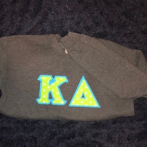 Small Kappa Delta Letters Sweatshirt